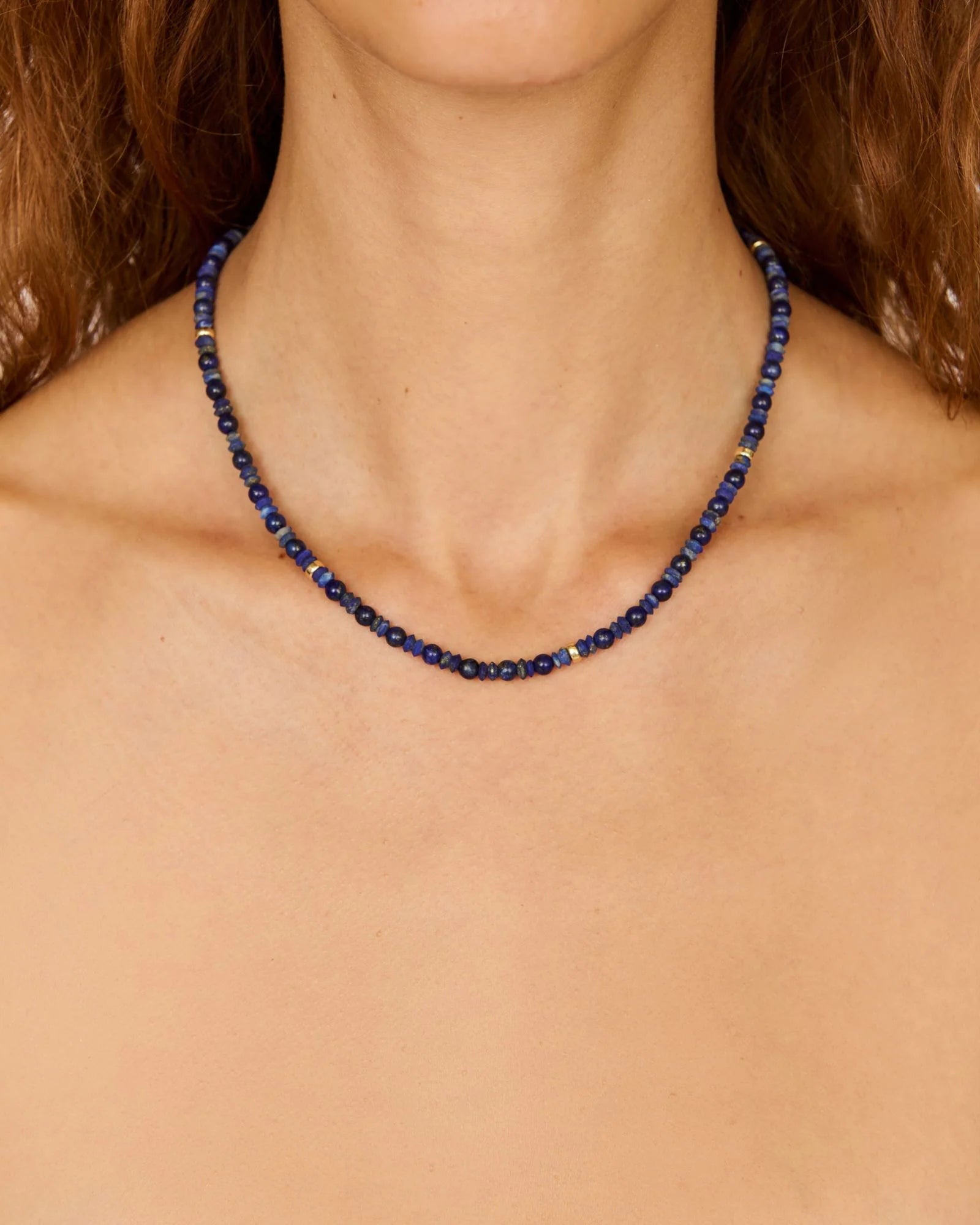éliou Leo Necklace  - Blue