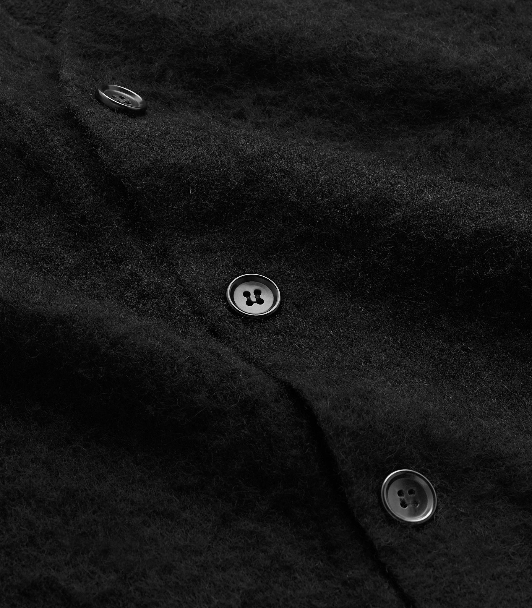 Knickerbocker Amos Alpaca Cardigan - Black