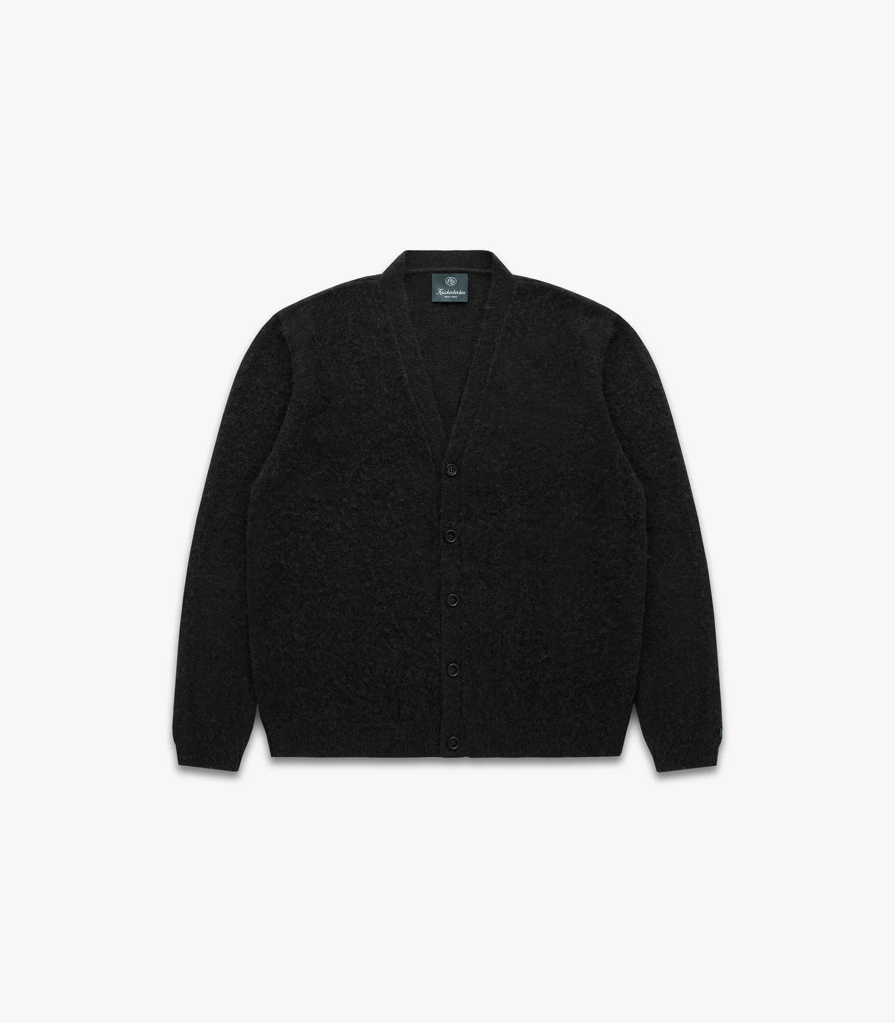 Knickerbocker Amos Alpaca Cardigan - Black