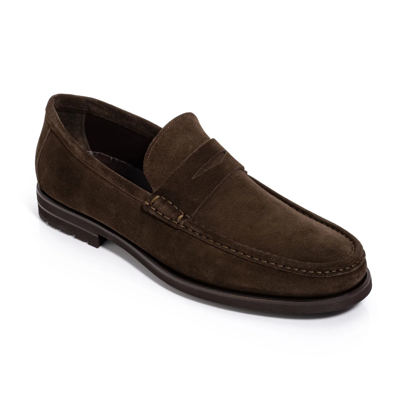 To Boot Belfast Dark Brown Suede Loafer