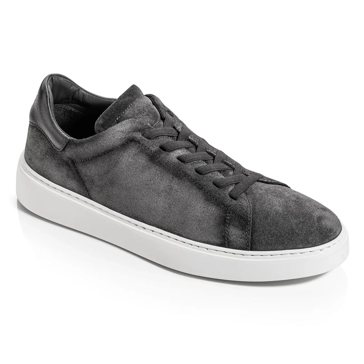 To Boot James Suede Low-Top Sneaker -Lava/Piom