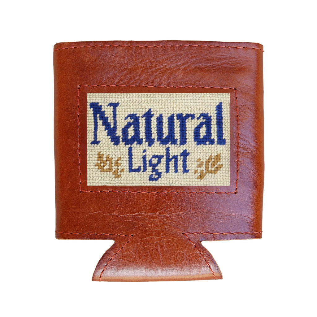 Smathers & Branson Natural Light Can Cooler in Light Khaki