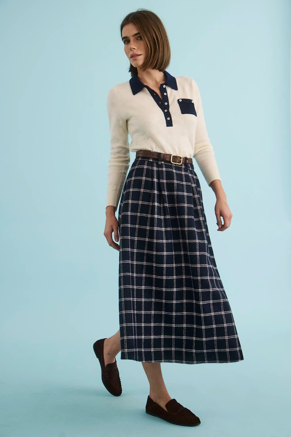 Hunter Bell Archie Polo Ivory