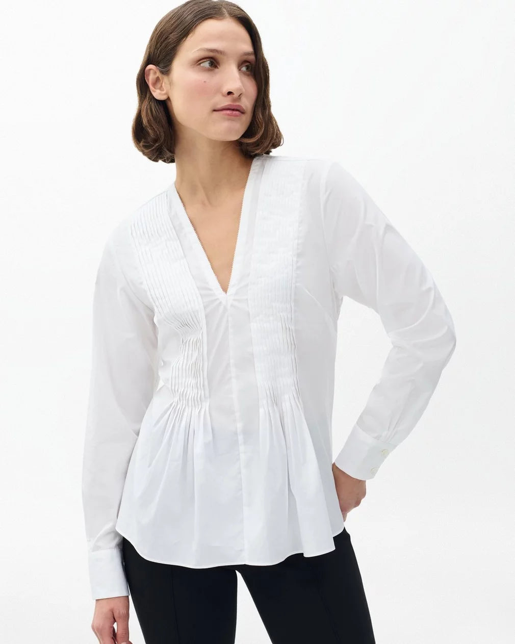Rag & Bone Asher Top  - White