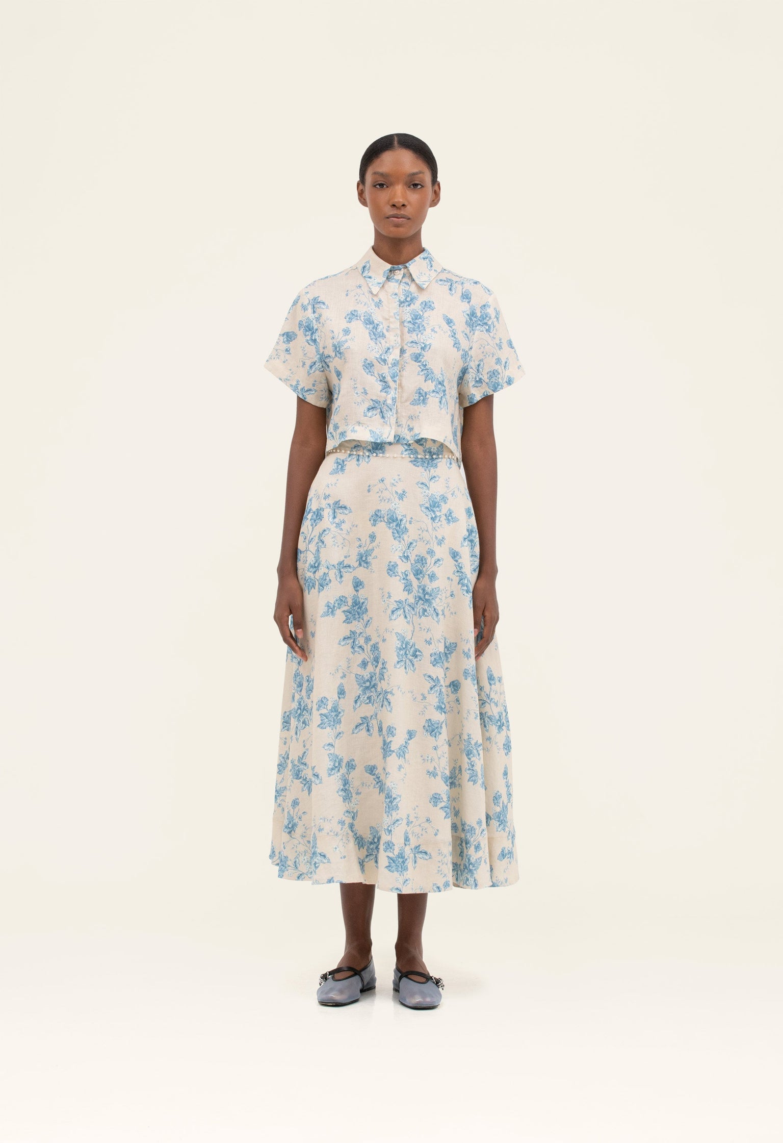 Agua by Agua Bendita Bergamota Bougainvillea Maxi Skirt