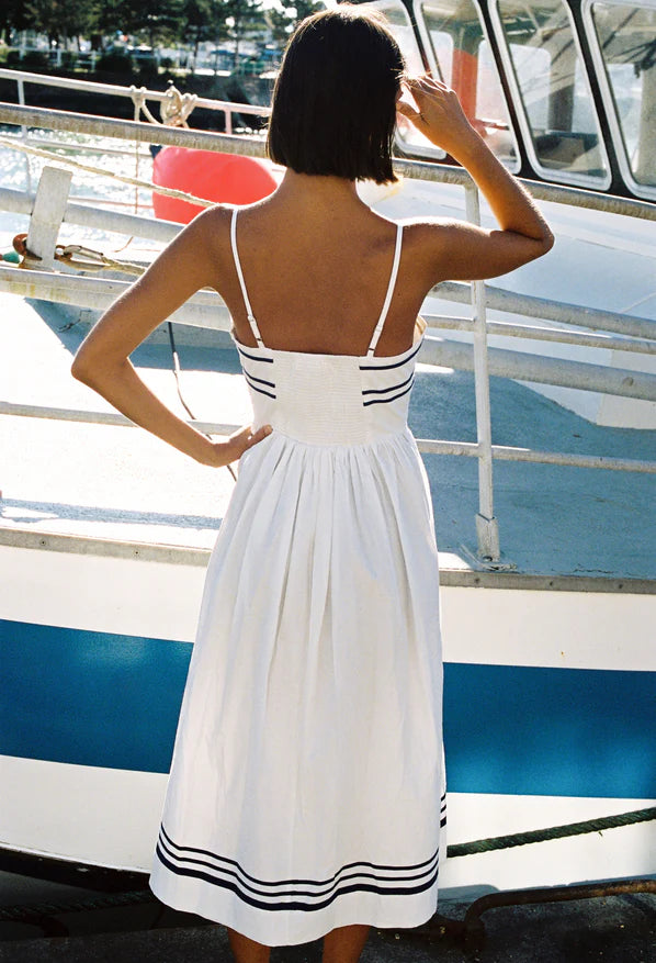 Ciao Lucia Florencia Dress White