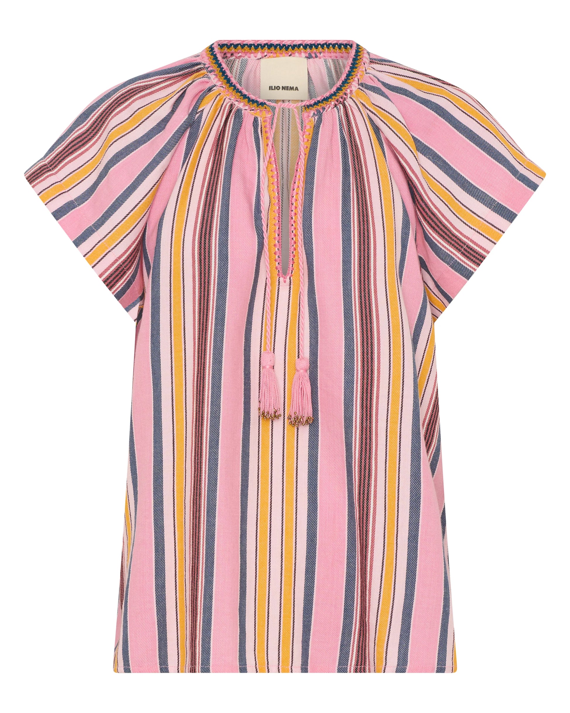 Ilio Nema Zetus Samos Stripe Top