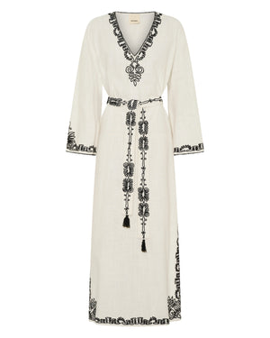 Ilio Nema Celeus Dori Embroidery Caftan