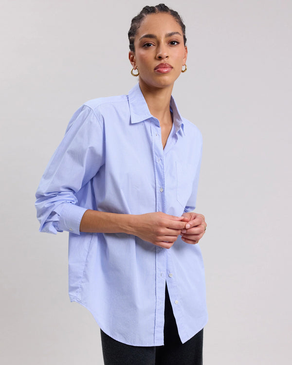 Hartford Cover Shirt- Blue