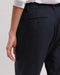 Hartford Panache Navy Blue Virgin Wool Blend Pants