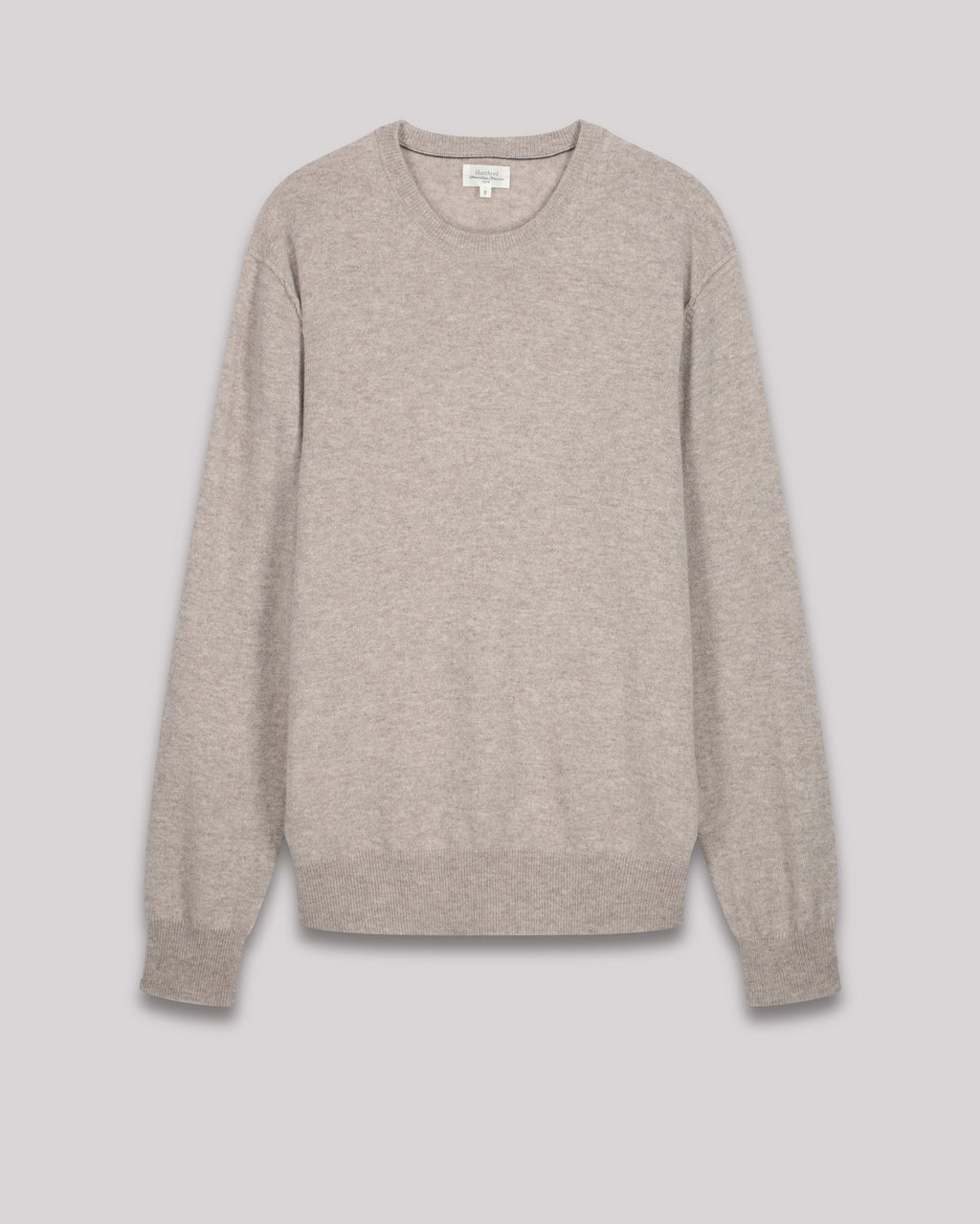 Hartford Sweatshirt Natural Wool & Cashmere Sweater - Natural