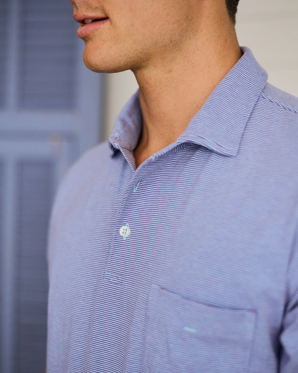 B. Draddy Vin Polo - Surf Heather