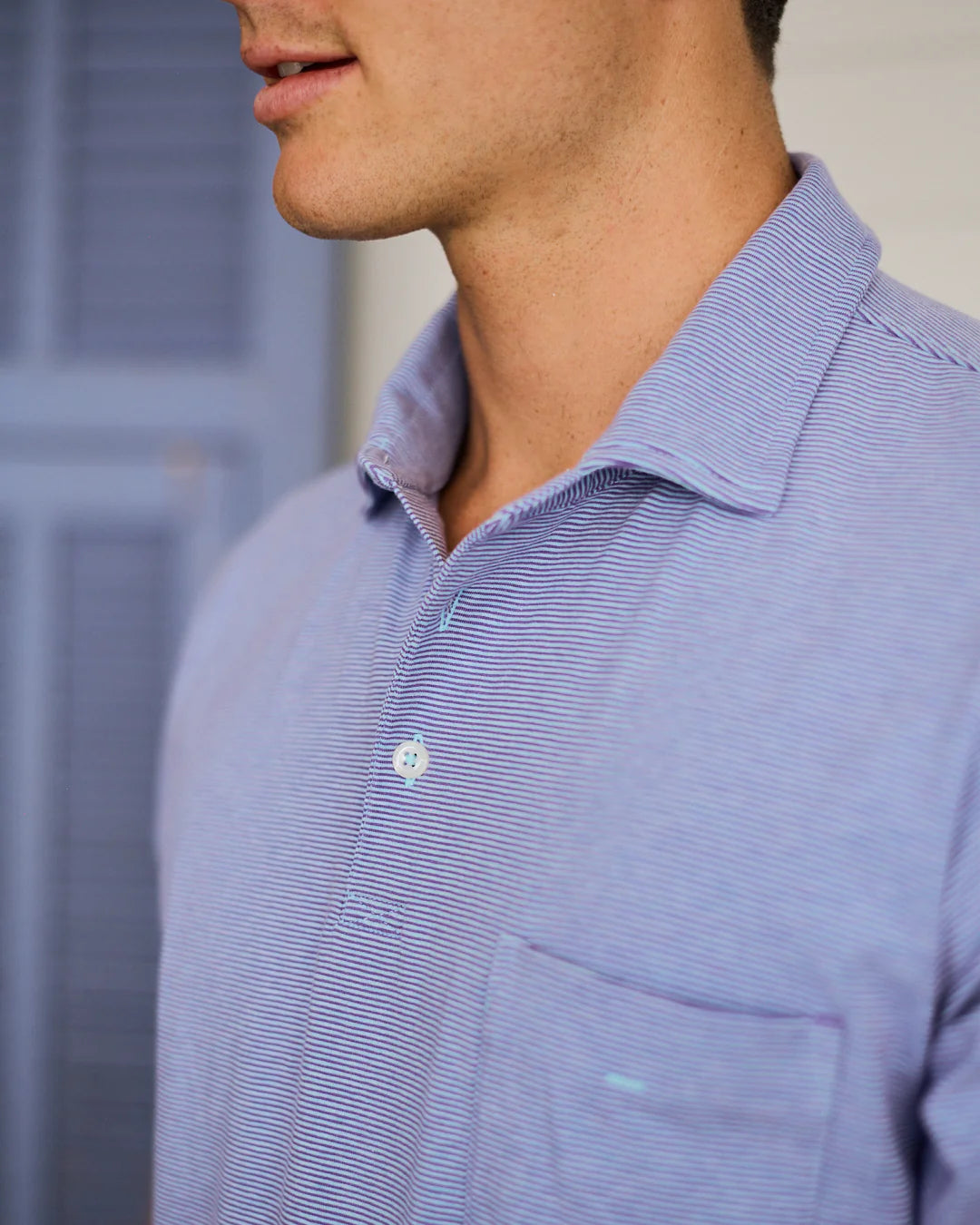 B. Draddy Vin Polo - Surf Heather