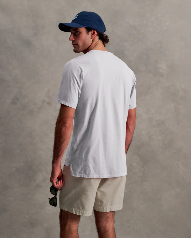 B. Draddy Dewey Short-Sleeve Pocket Tee - White