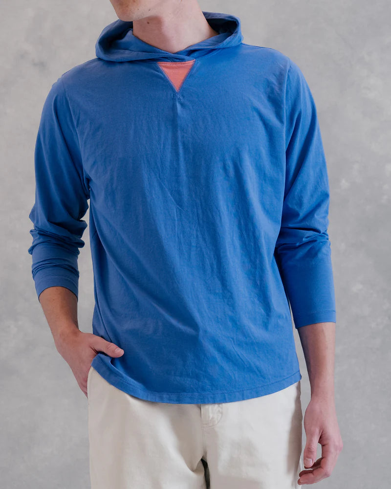 B.Draddy Willie Hoodie - Indigo/Sandy Lane