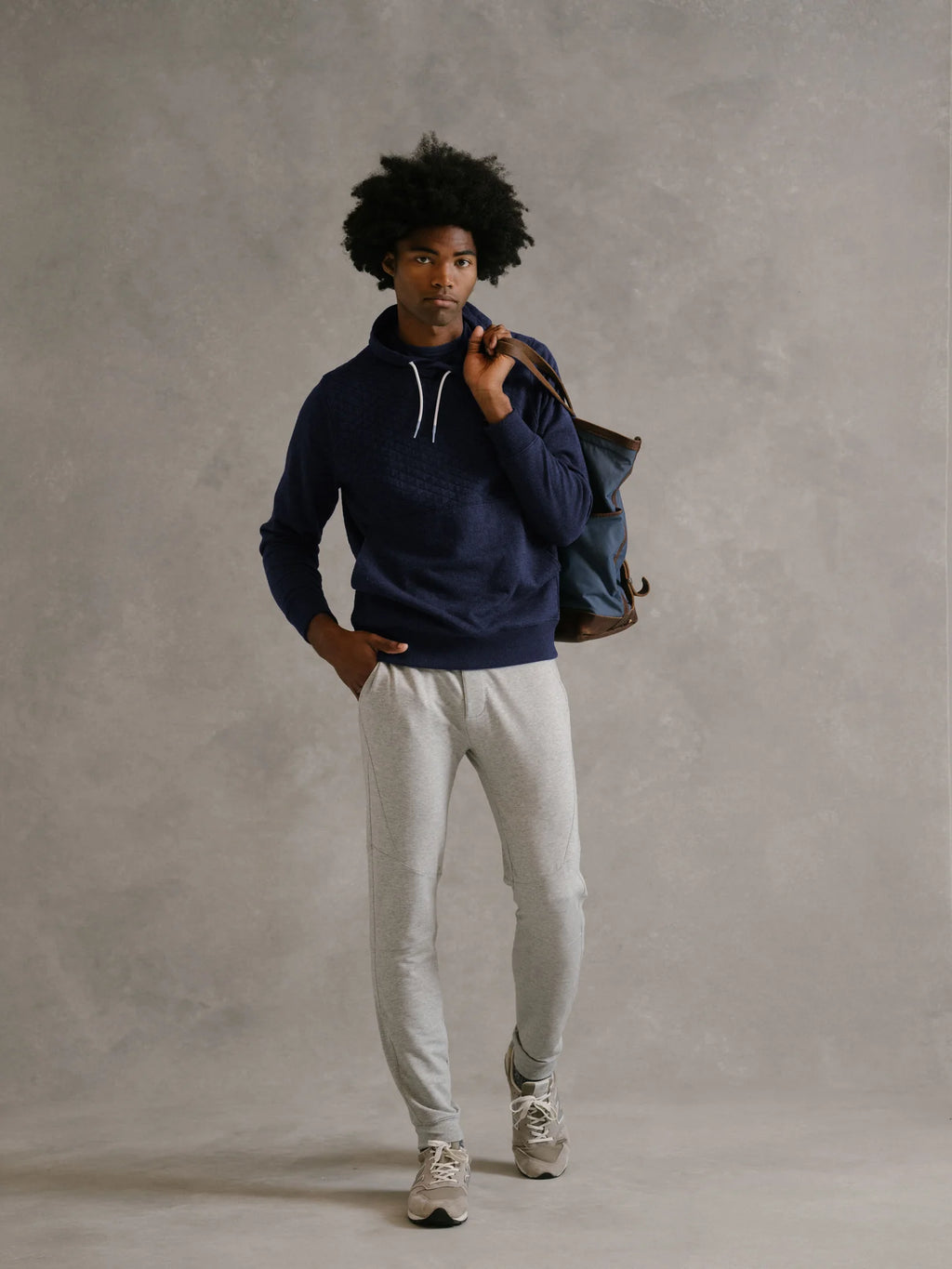 B. Draddy Andy Hoodie - Navy Heather