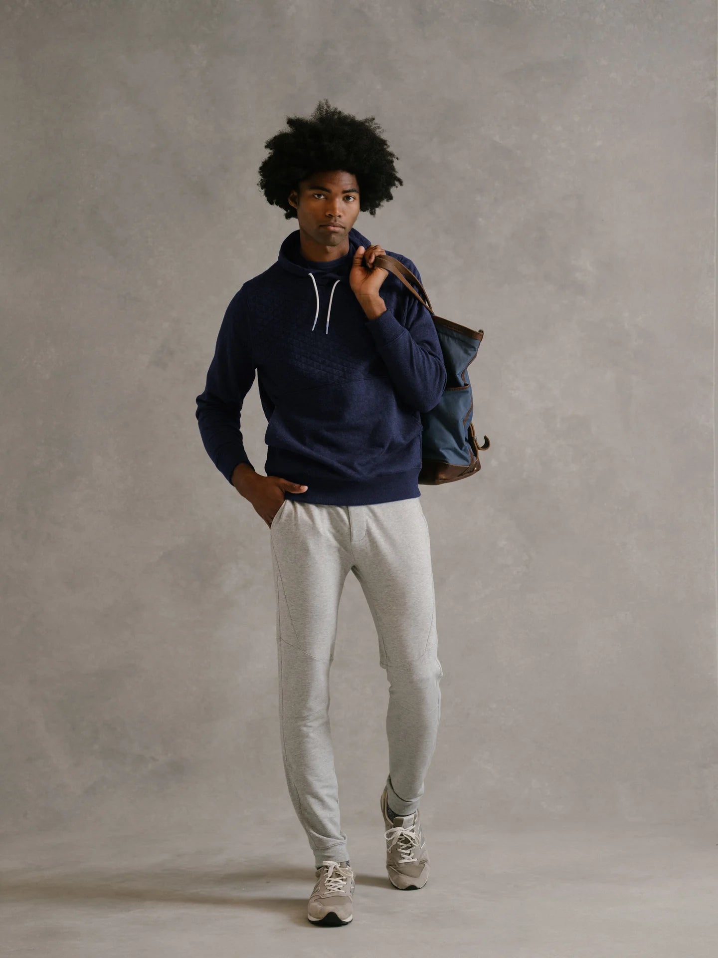 B. Draddy Andy Hoodie - Navy Heather