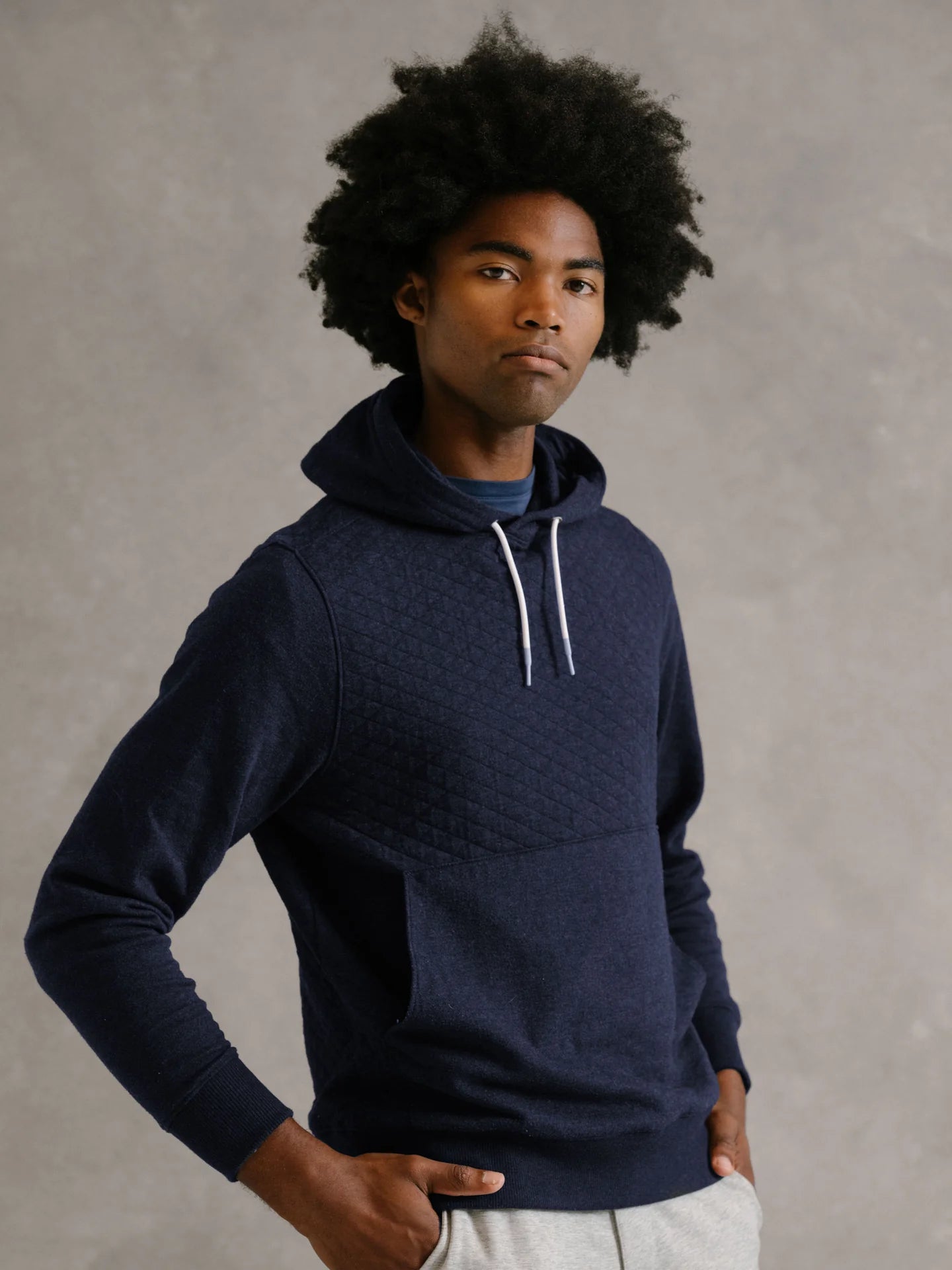 B. Draddy Andy Hoodie - Navy Heather