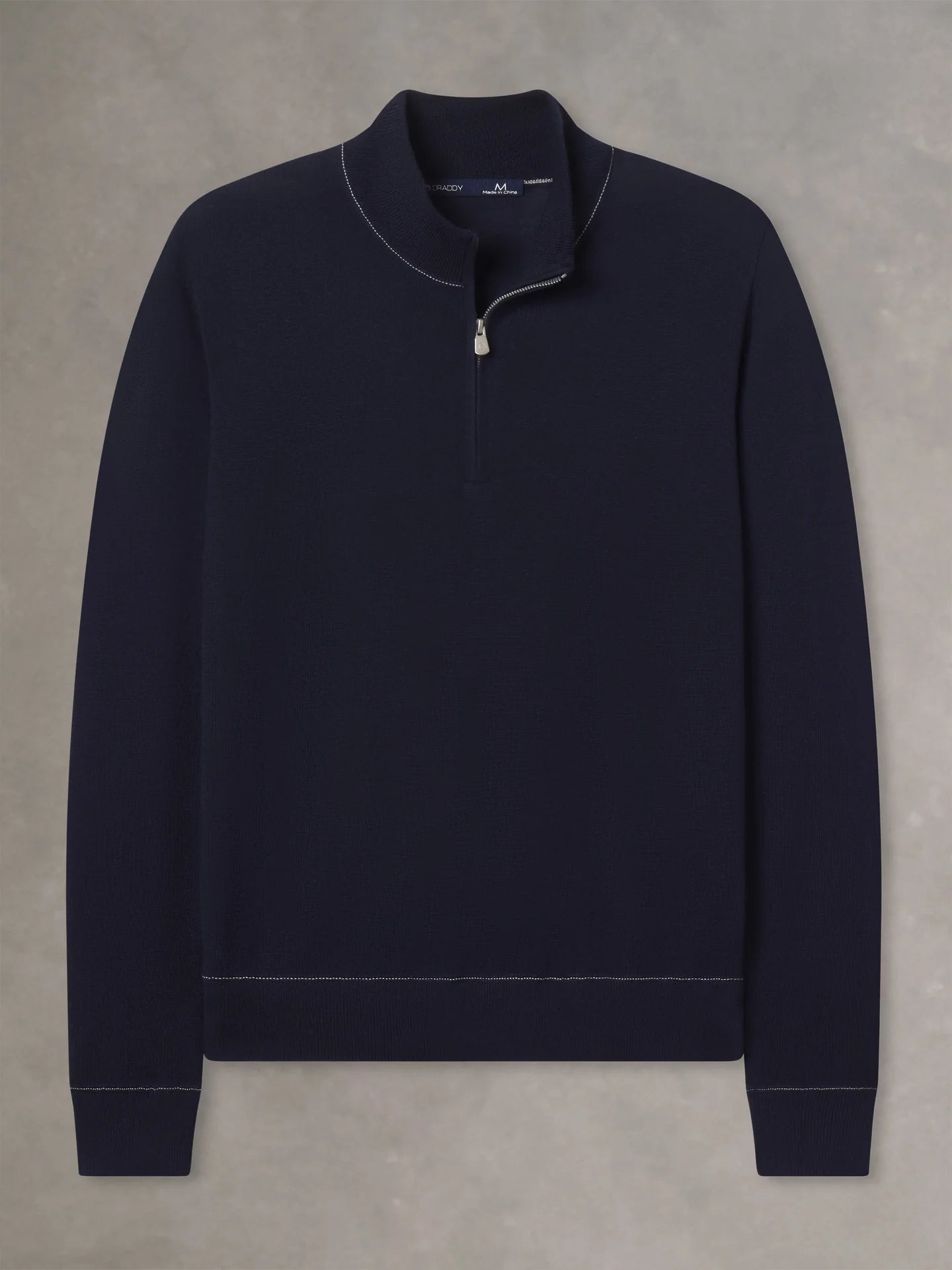 B. Draddy The Schoen Quarter Zip - Navy