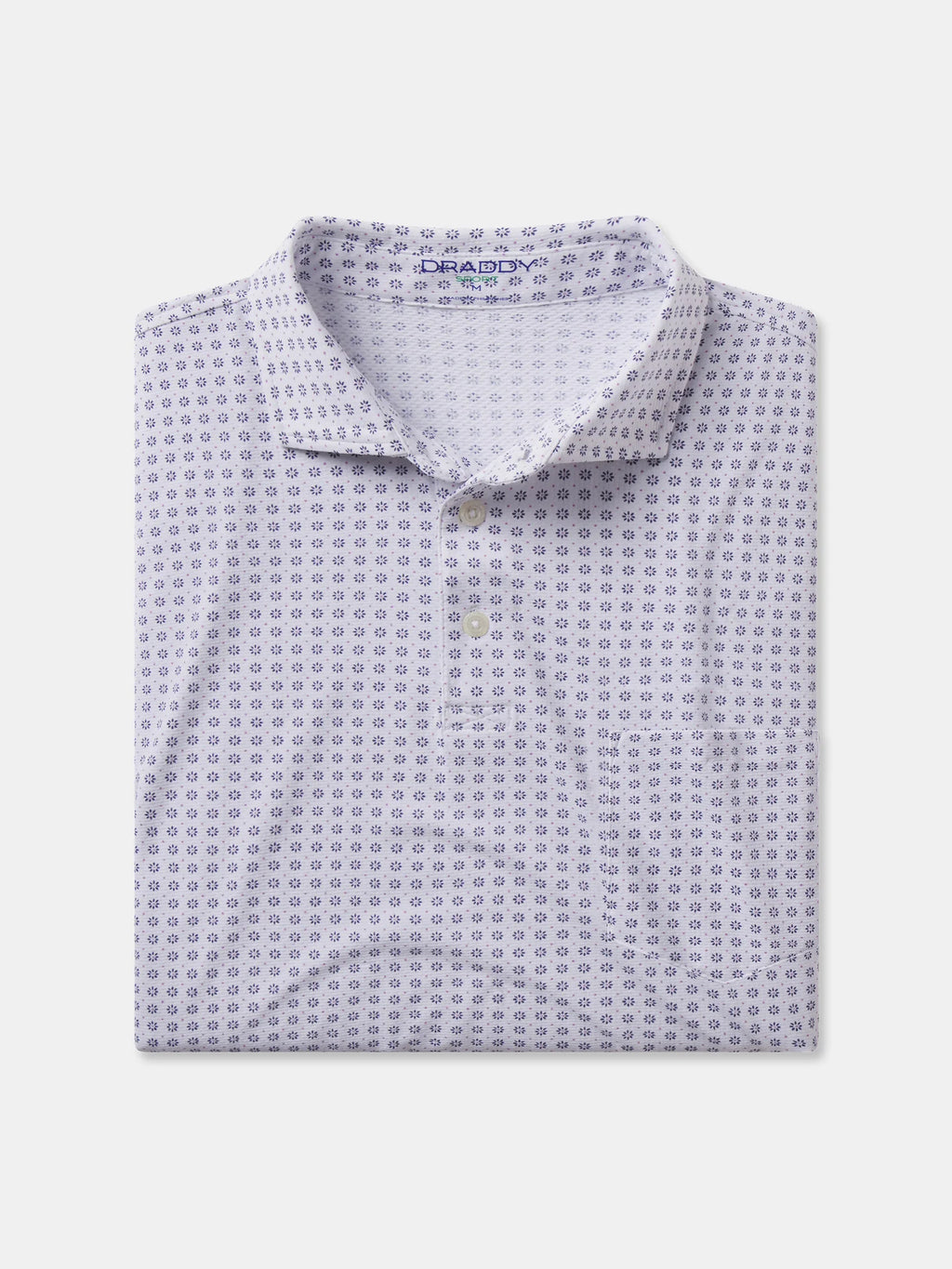 B. Draddy Cool Dalton Polo - White