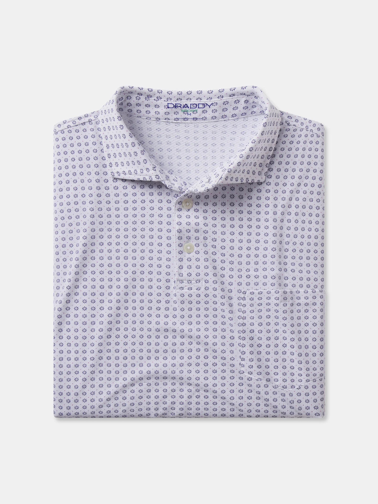 B. Draddy Cool Dalton Polo - White