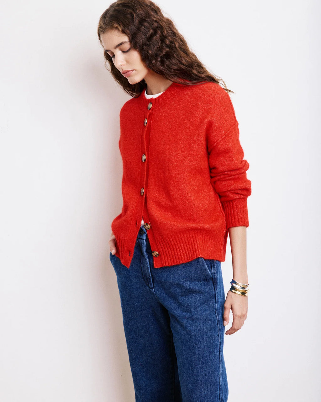 Hartford Melis Sweater - Red