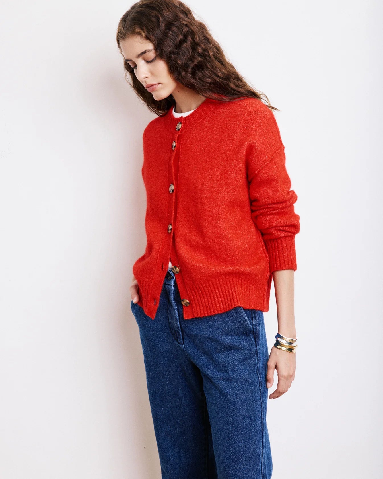 Hartford Melis Sweater - Red