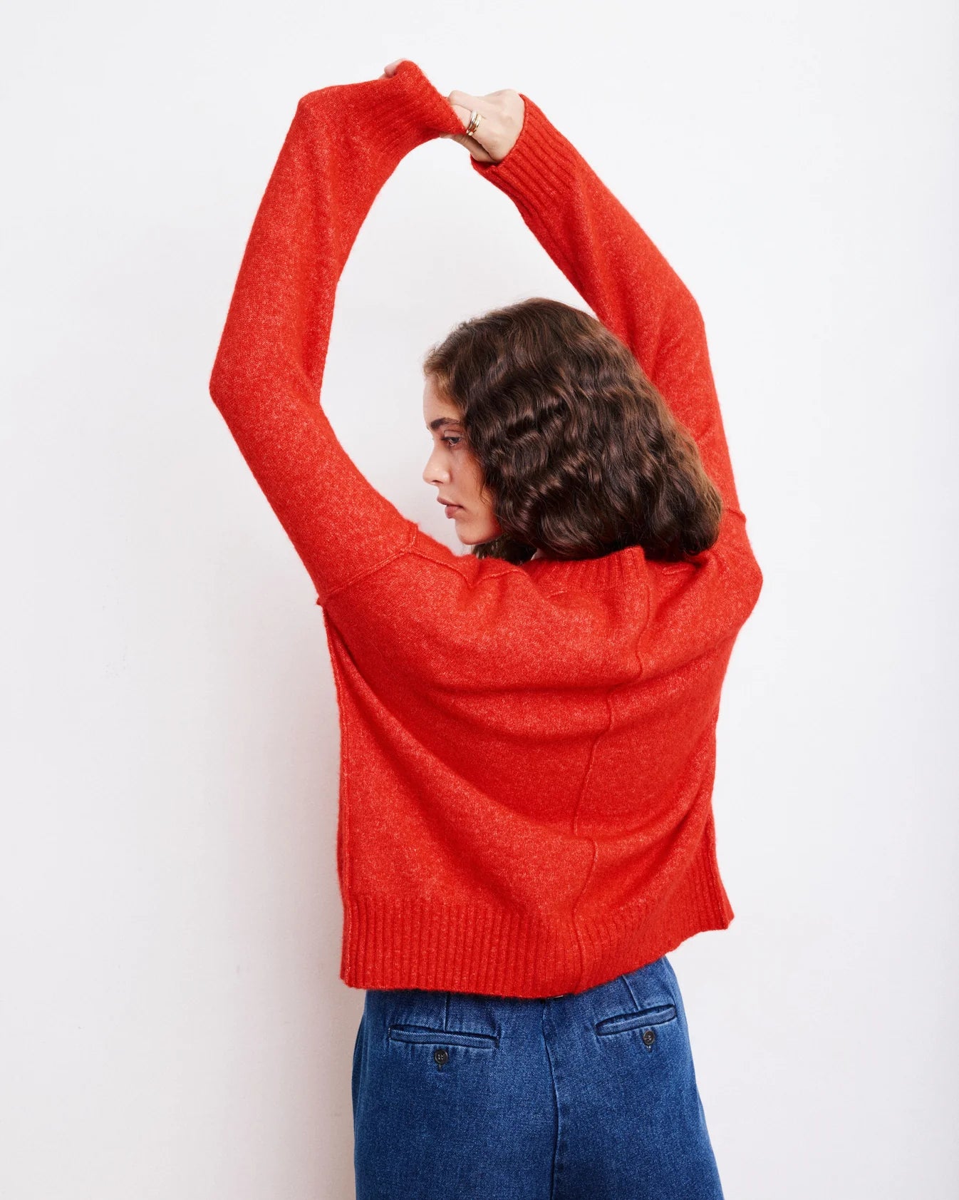 Hartford Melis Sweater - Red