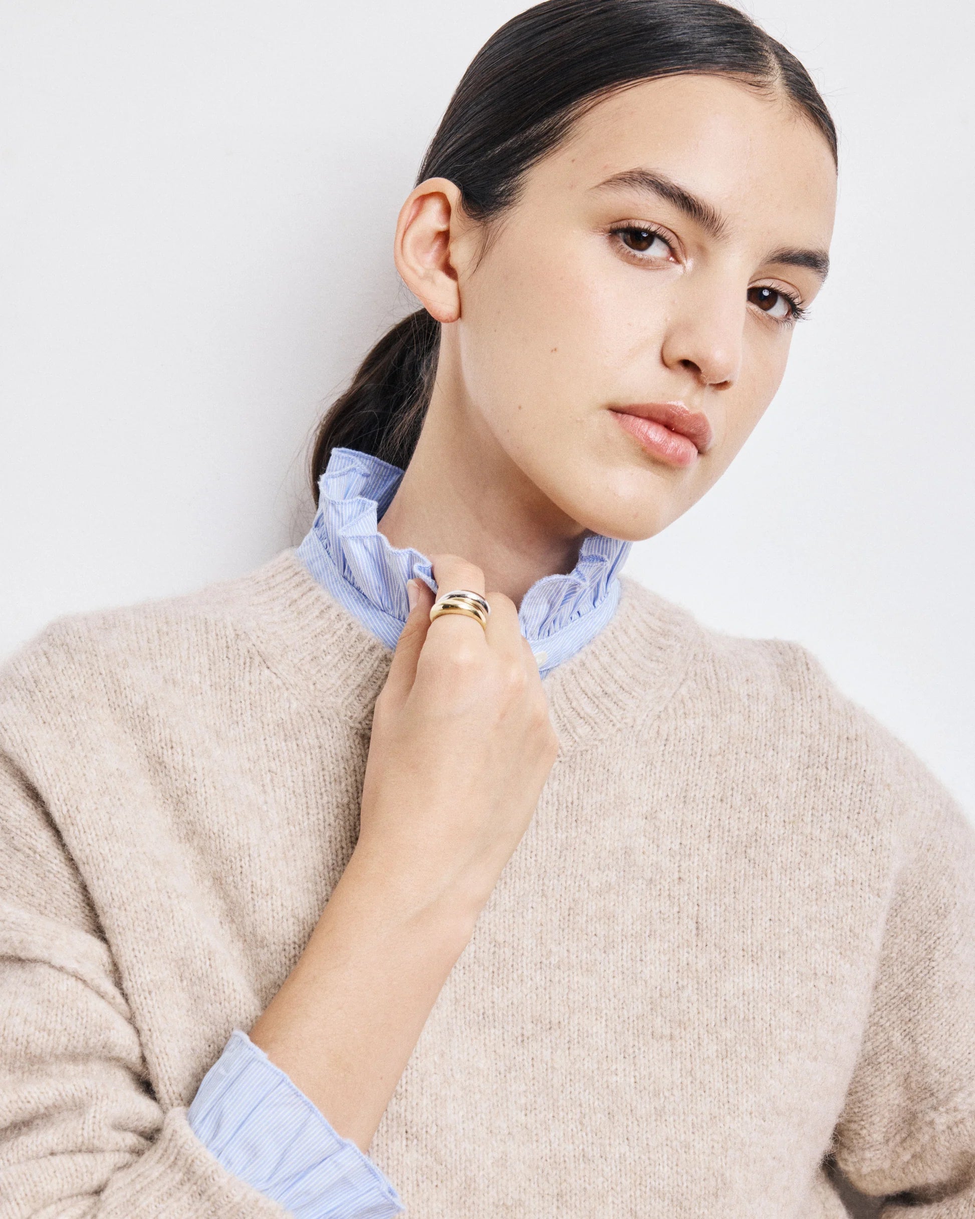 Hartford Maeva Sweater- Natural