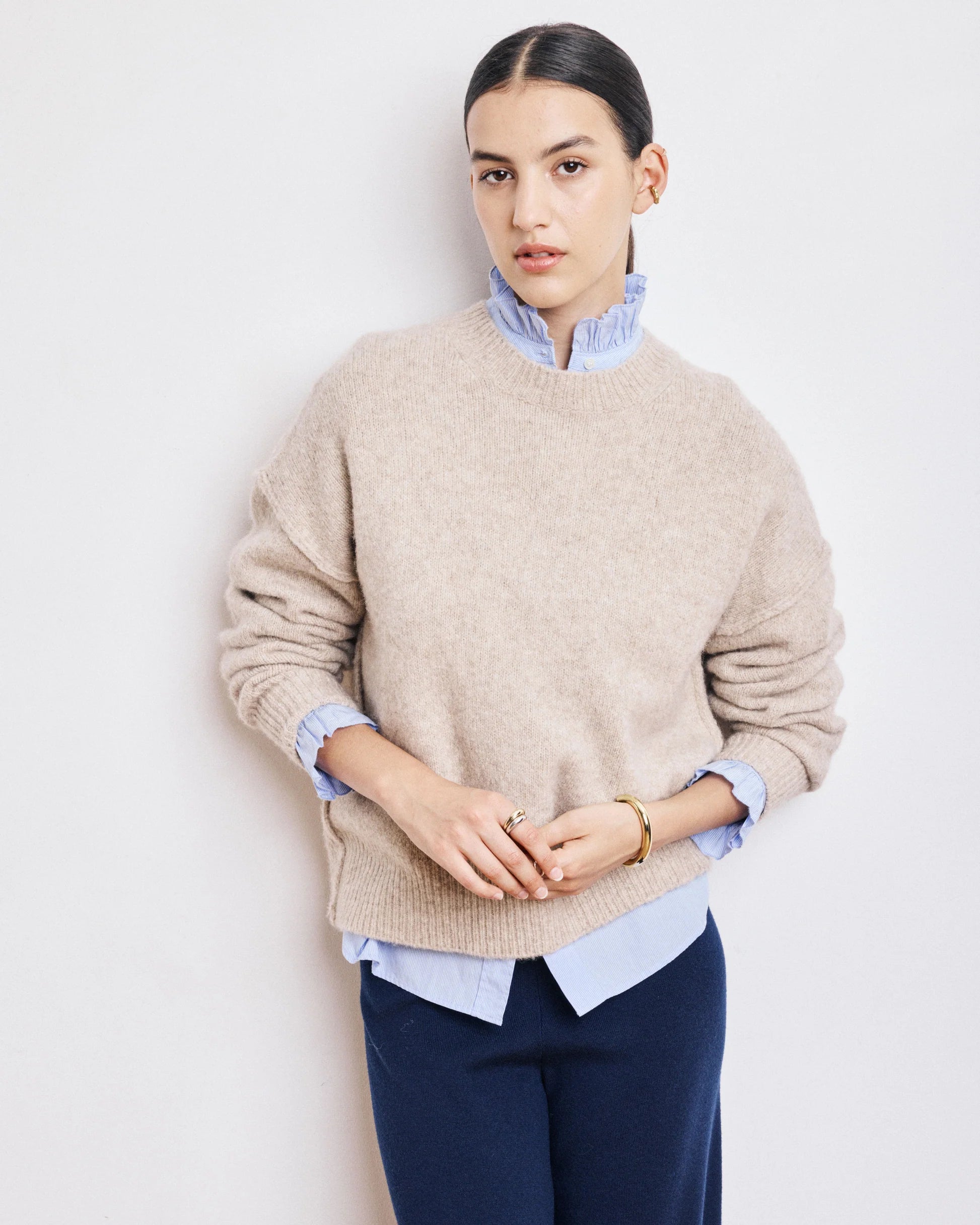 Hartford Maeva Sweater- Natural