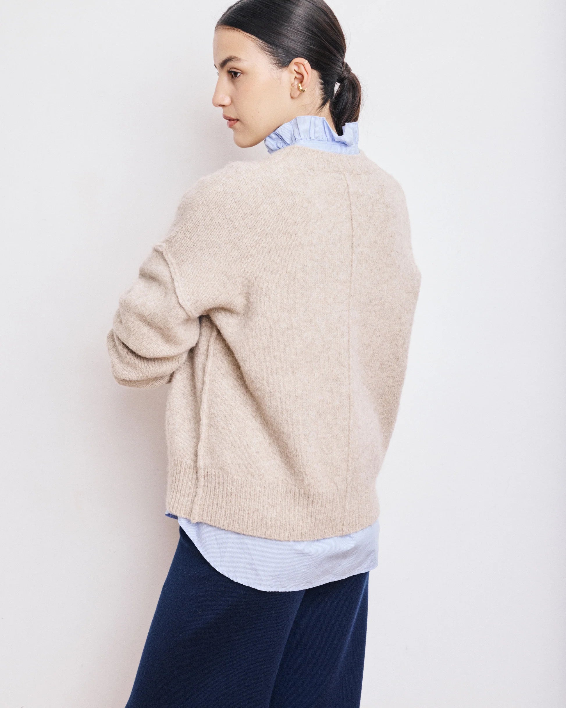 Hartford Maeva Sweater- Natural