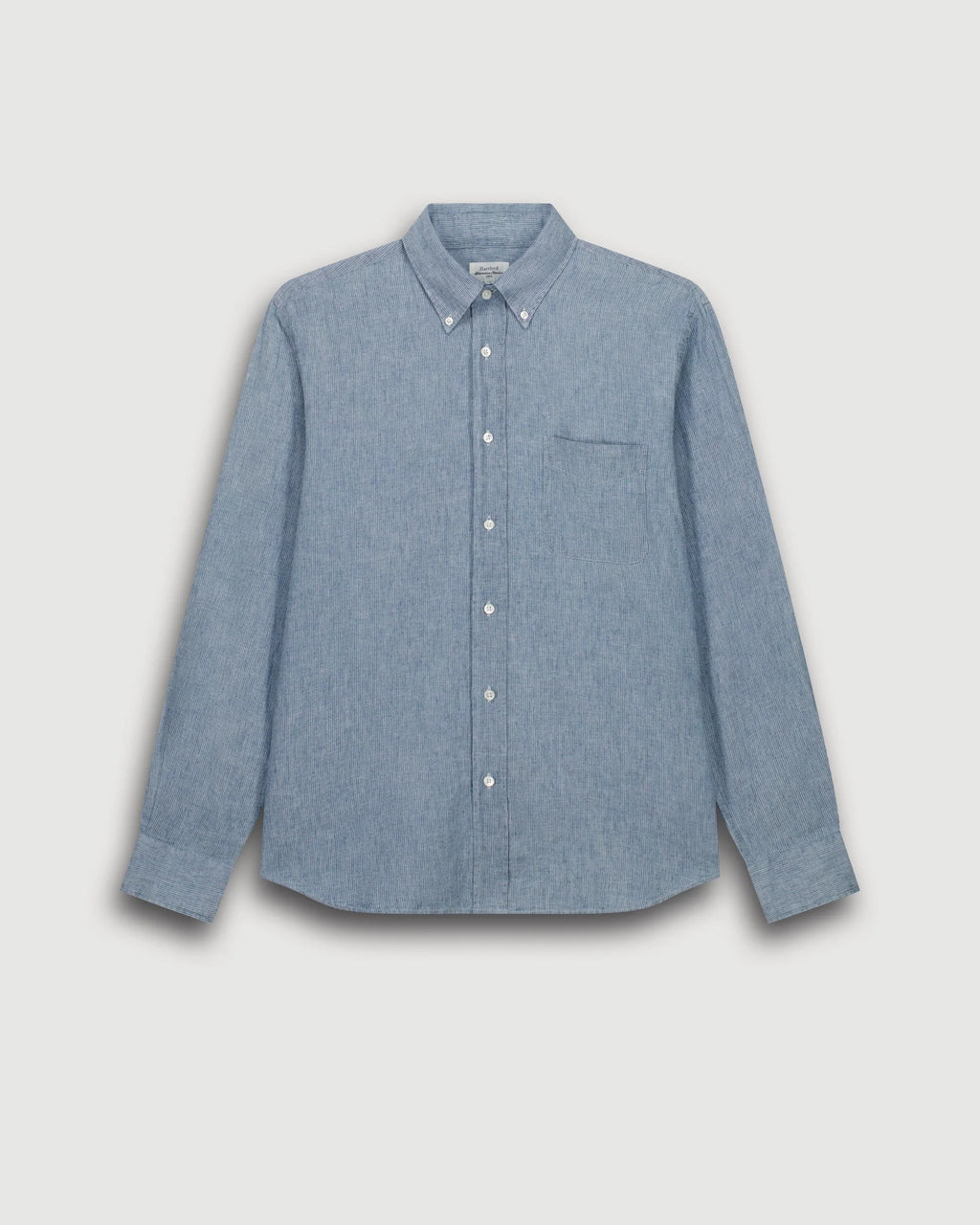 Hartford Pitt Shirt - Light Indigo