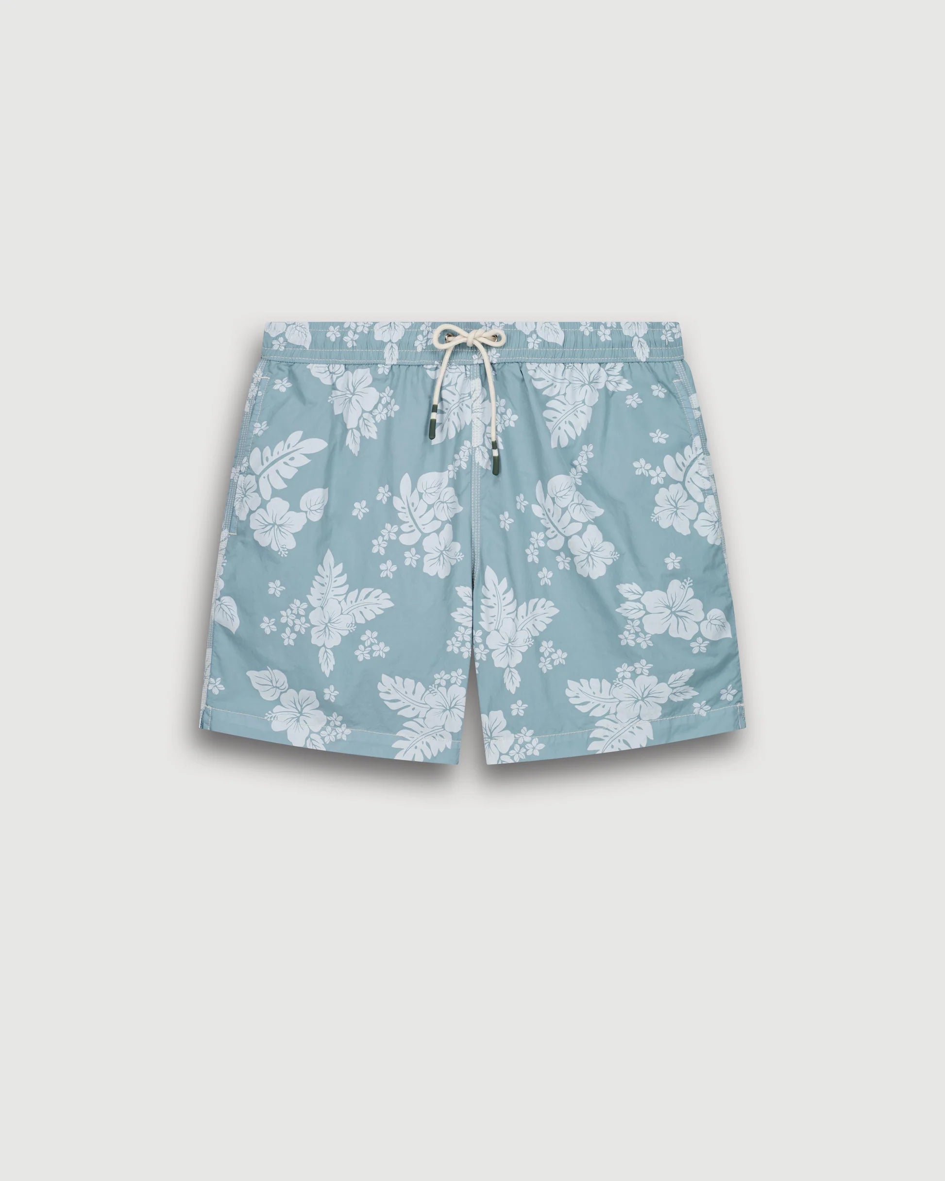 Hartford Mint Green Nylon Swim trunks