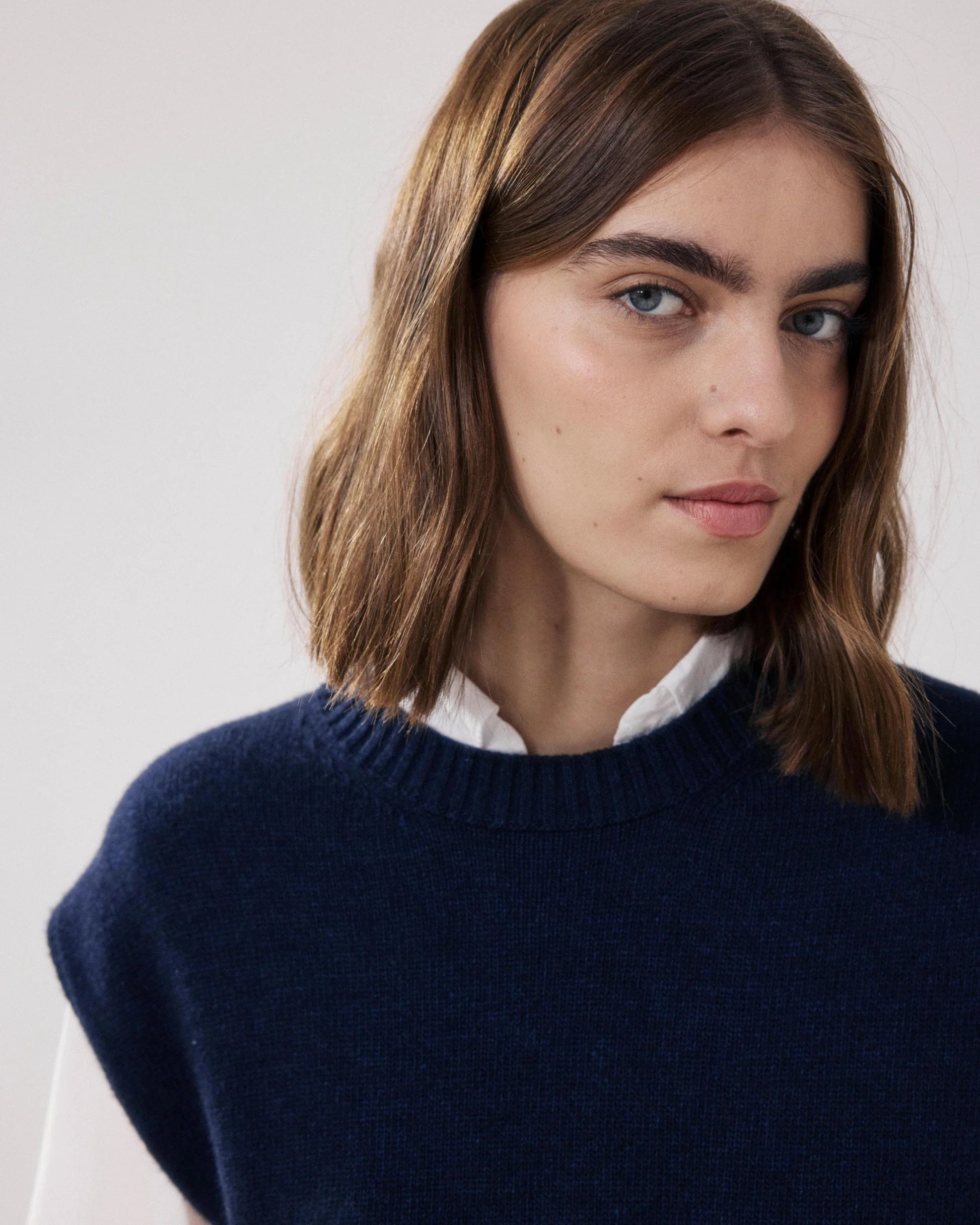 Hartford Mayra Sweater- Navy Blue