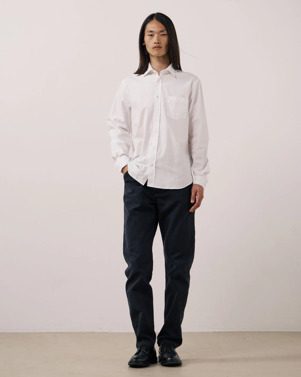 Hartford Paul Shirt - Oxford White