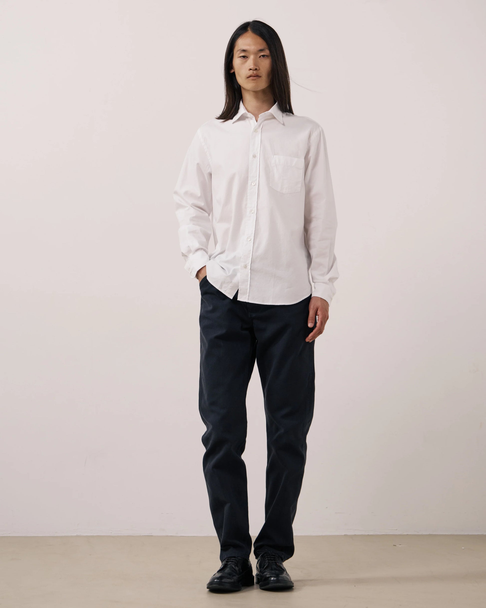 Hartford Paul Shirt - Oxford White