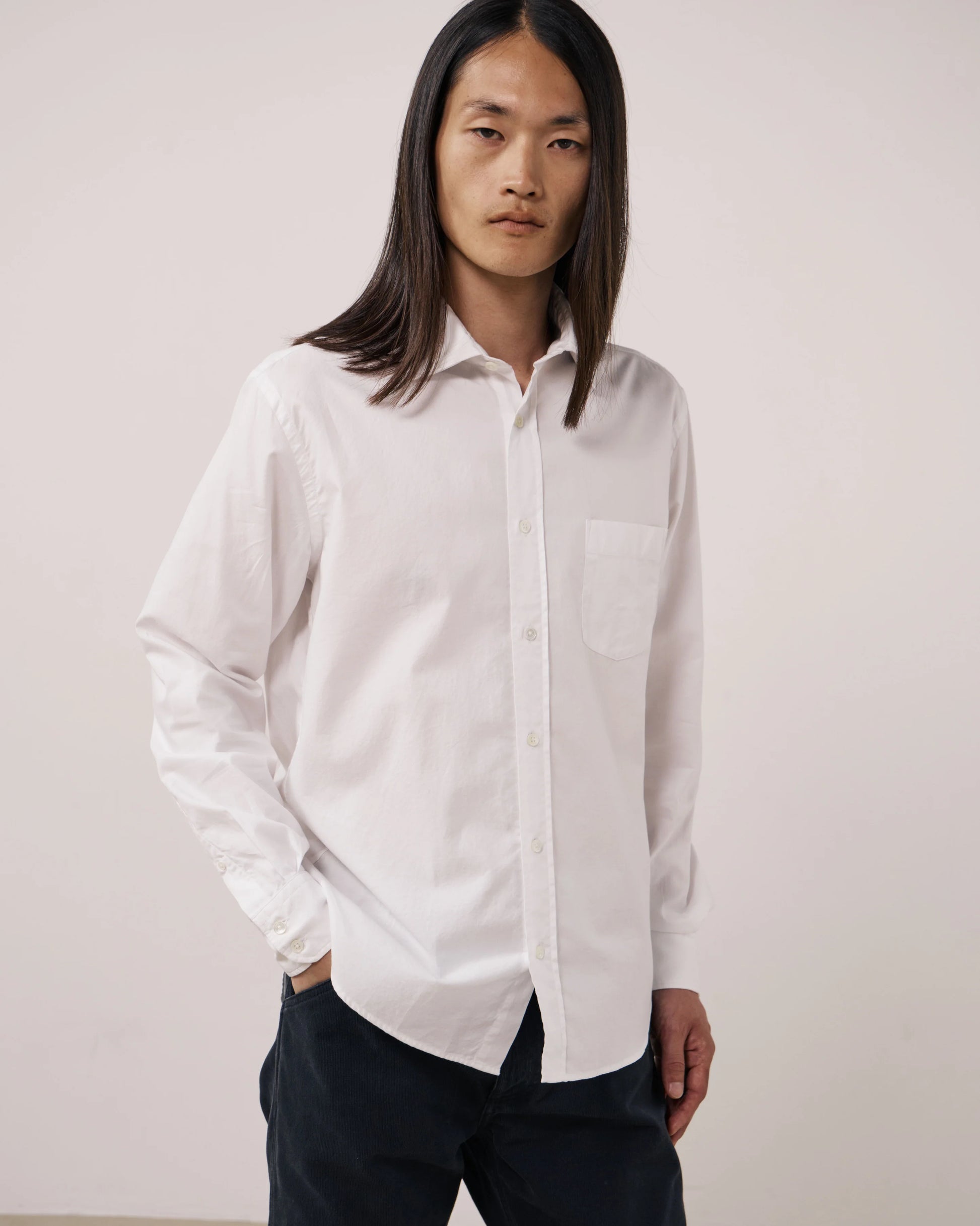 Hartford Paul Shirt - Oxford White