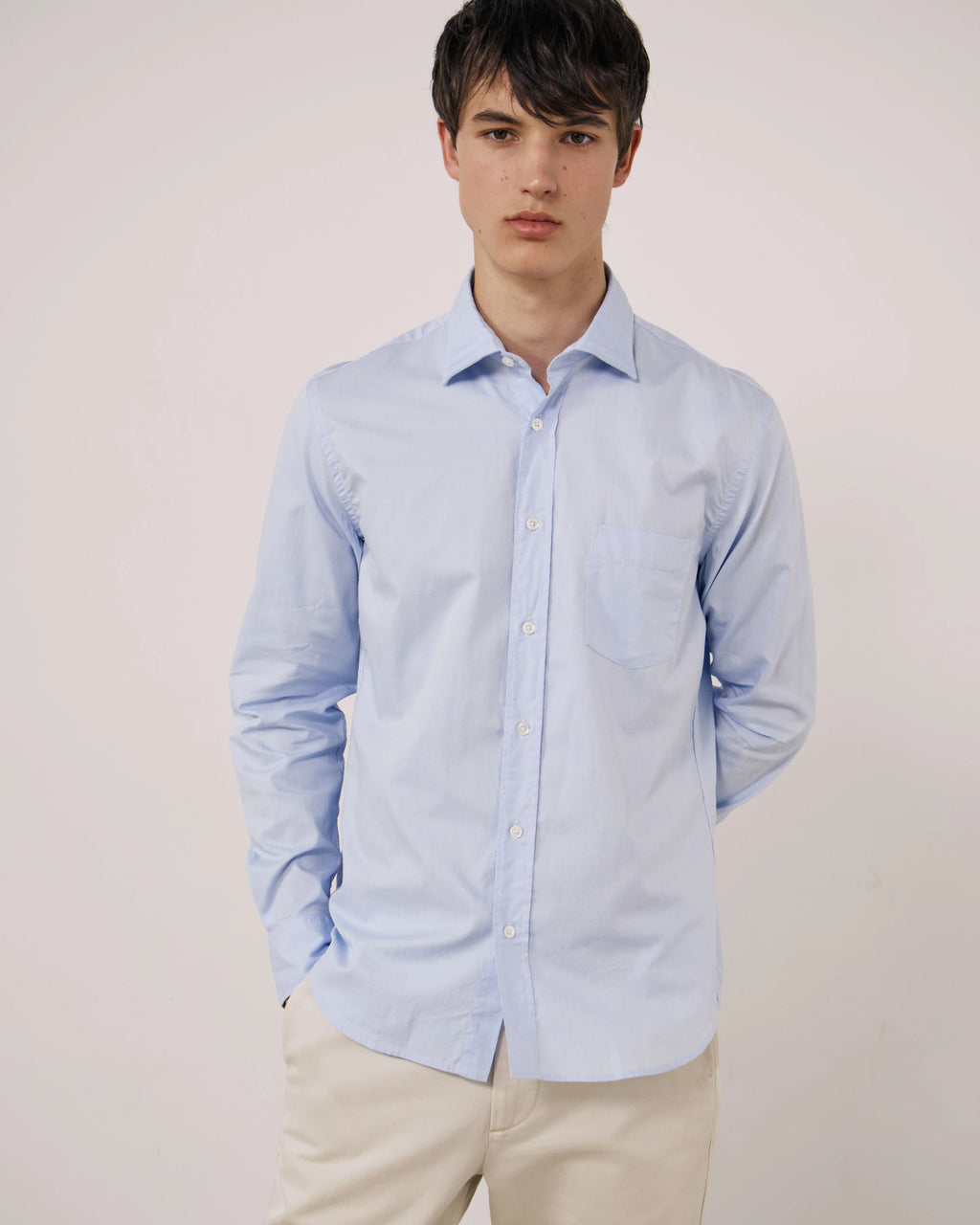 Hartford Paul Shirt - Oxford Sky Blue