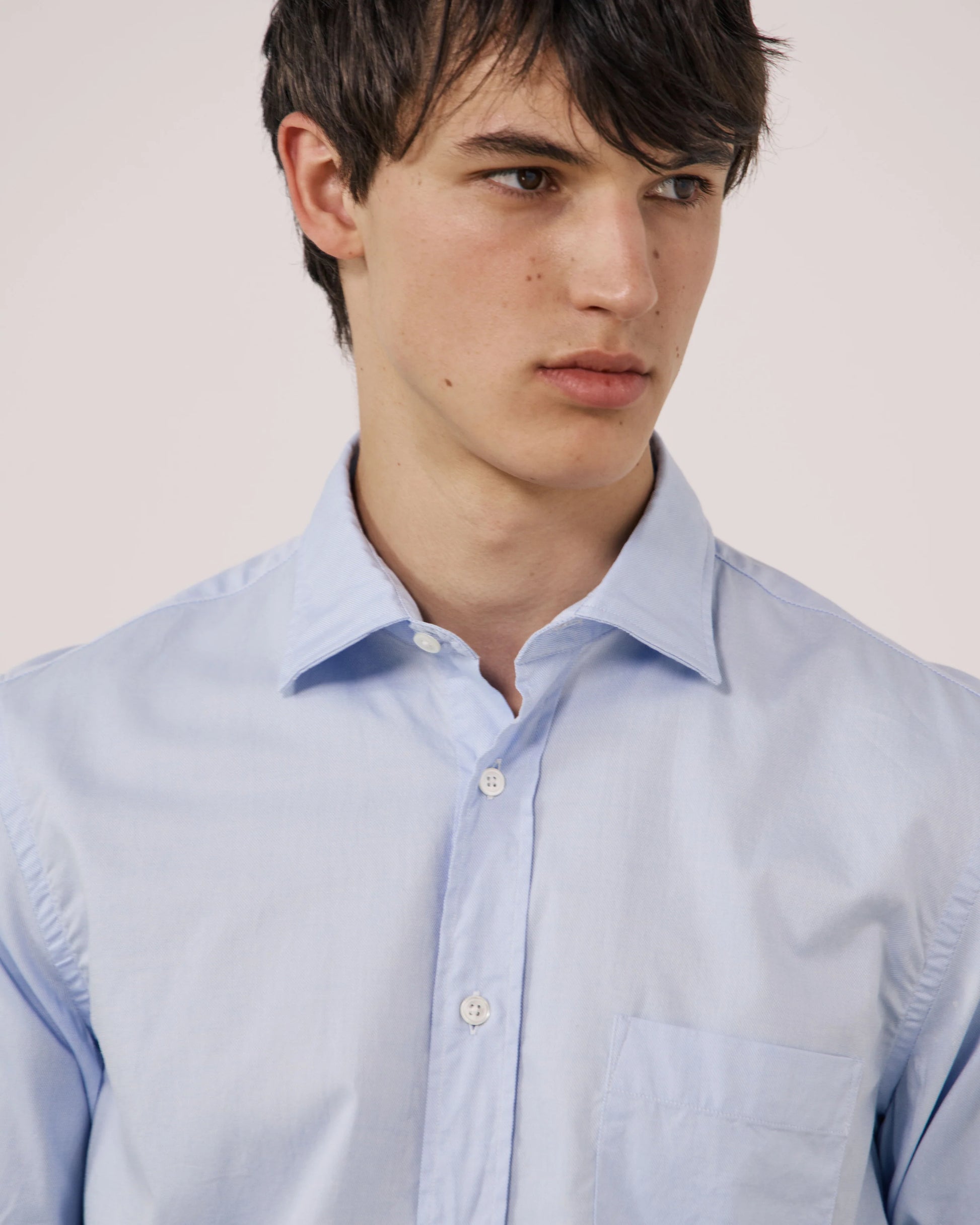 Hartford Paul Shirt - Oxford Sky Blue