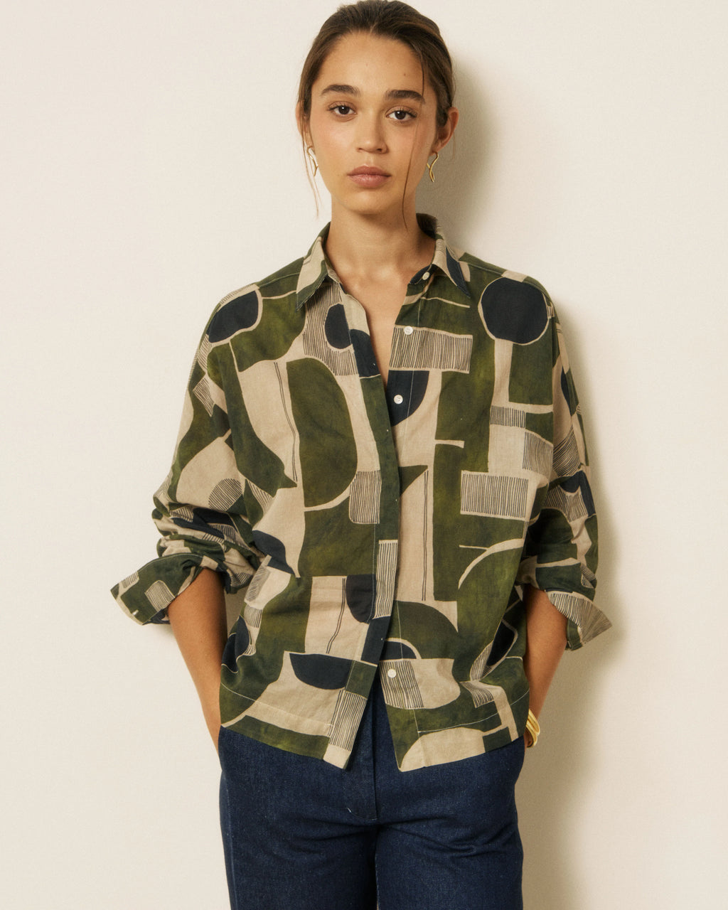 Hartford Cosma Shirt - Khaki