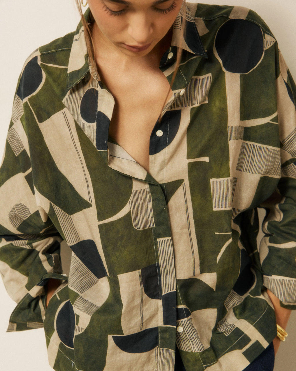 Hartford Cosma Shirt - Khaki