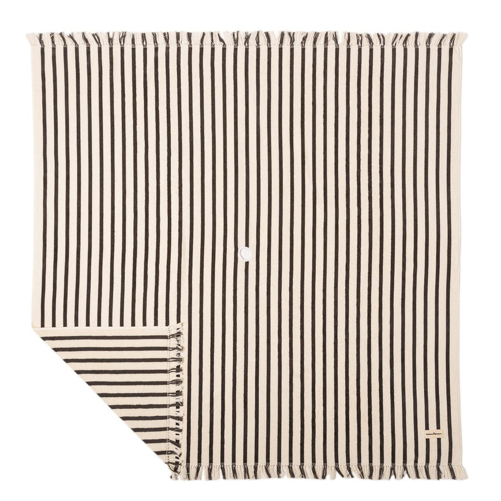 Business & Pleasure Co. The Beach Blanket - Monaco Black Stripe