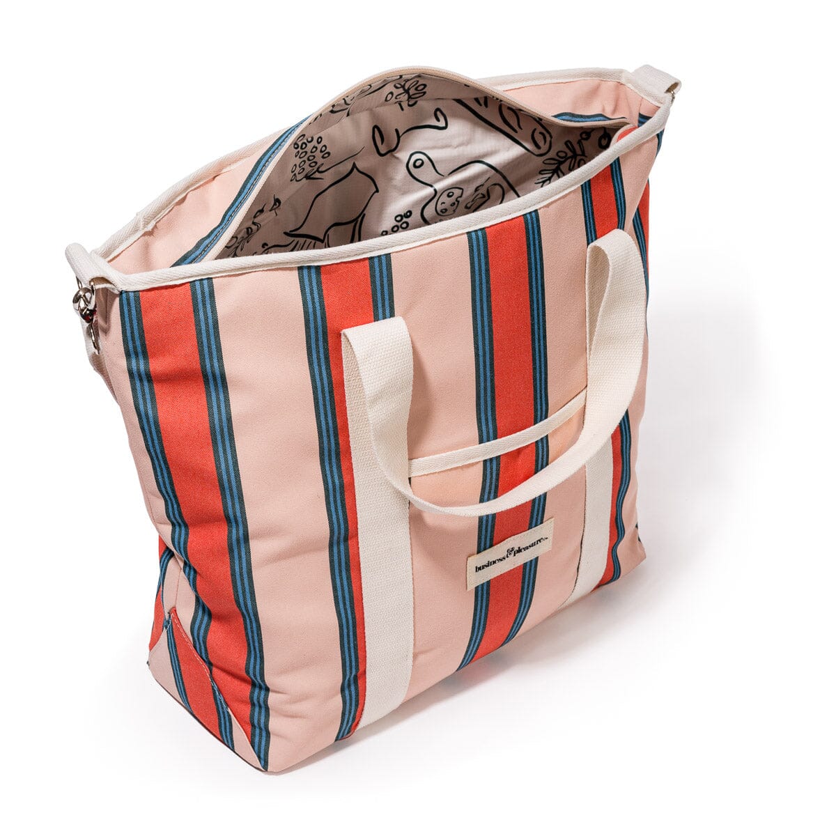 Business & Pleasure Co. The Cooler Tote Bag - Bistro Dusty Pink