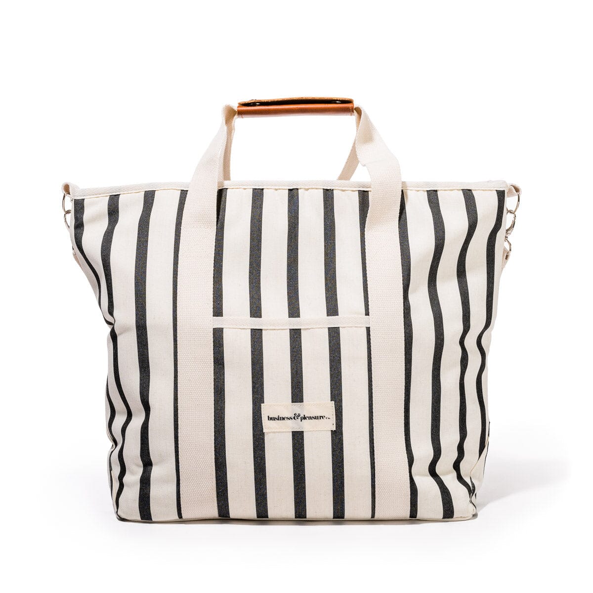 Business & Pleasure Co. The Cooler Tote Bag - Monaco Black Stripe