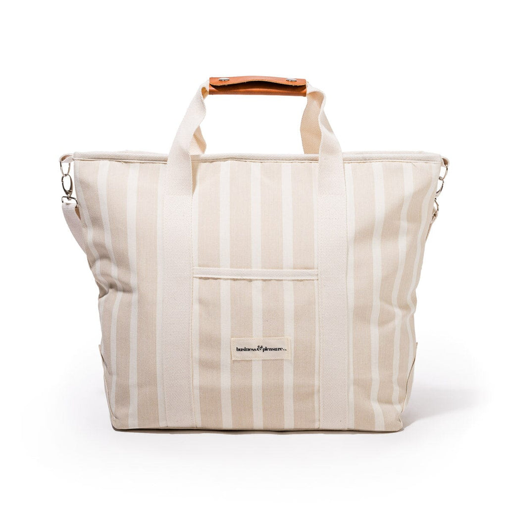 Business & Pleasure Co. The Cooler Tote  Bag - Monaco Natural Stripe