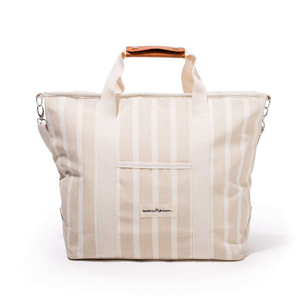 Business & Pleasure Co. The Cooler Tote  Bag - Monaco Natural Stripe