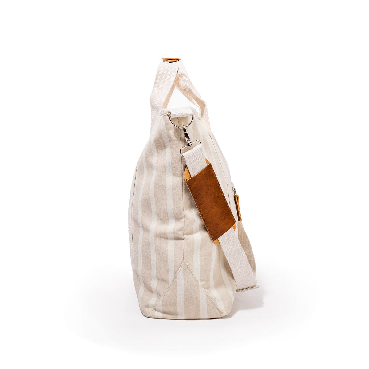 Business & Pleasure Co. The Cooler Tote  Bag - Monaco Natural Stripe