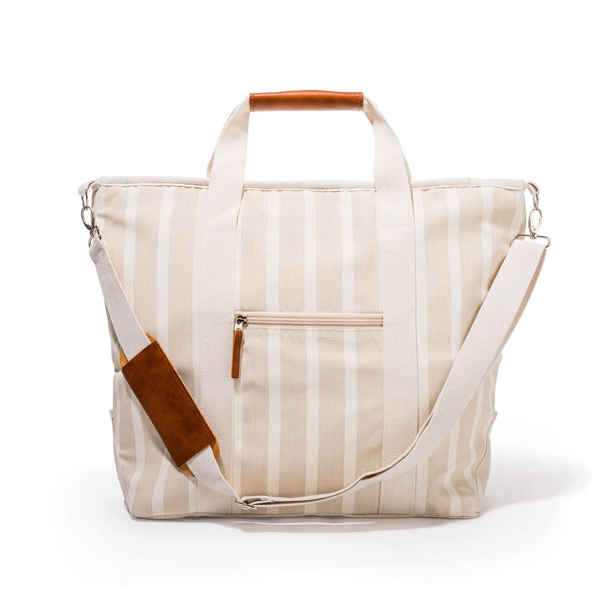 Business & Pleasure Co. The Cooler Tote  Bag - Monaco Natural Stripe