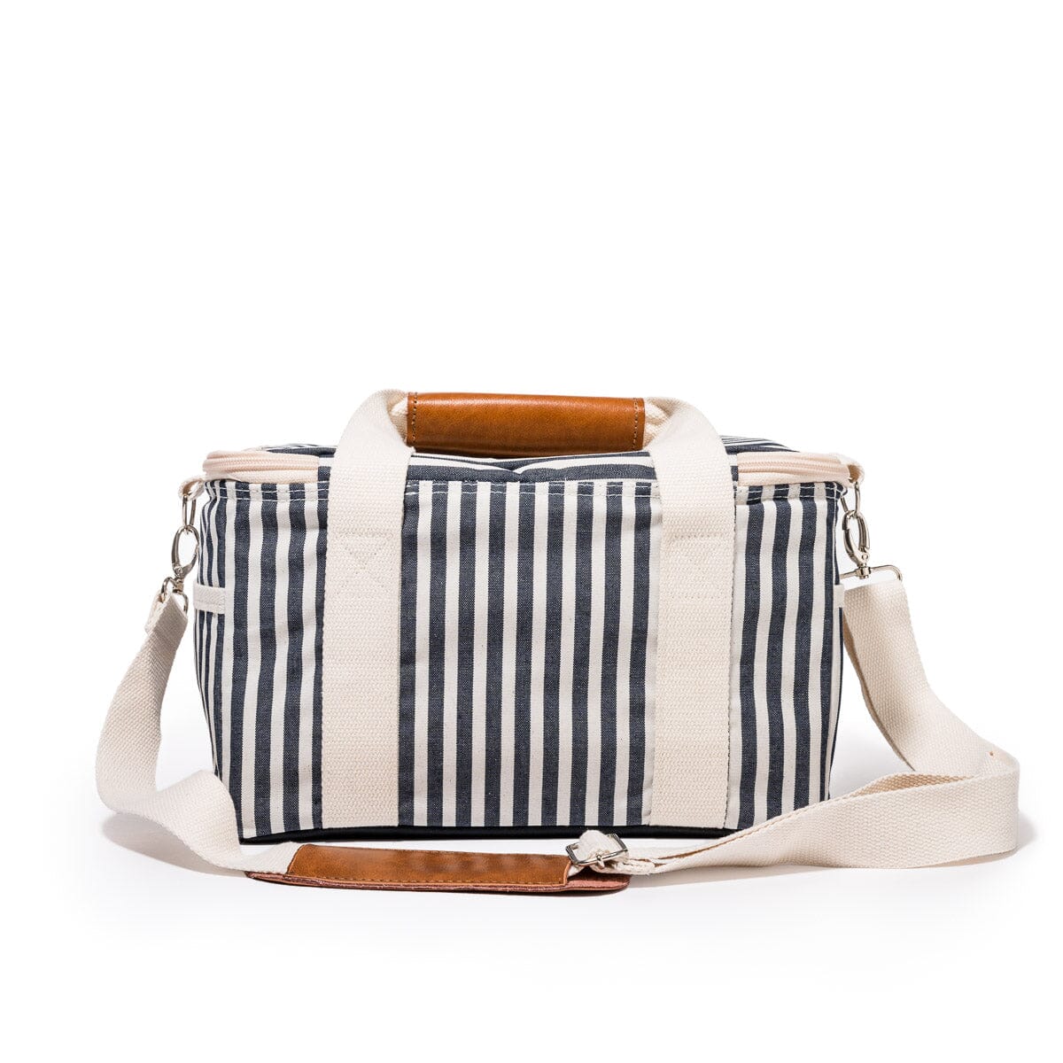Business & Pleasure Co. The Premium Cooler Bag - Lauren's Navy Stripe