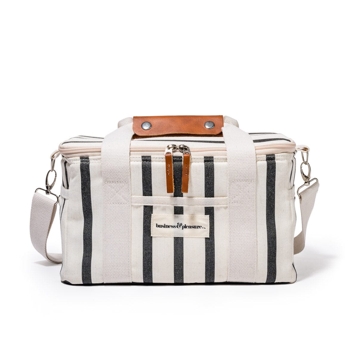 Business & Pleasure Co. The Premium Cooler Bag - Monaco Black Stripe